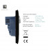 Artistic Modern 1 Gang 13Amp Switched Socket WIth 2 x USB Ports Gloss Black Finish-4