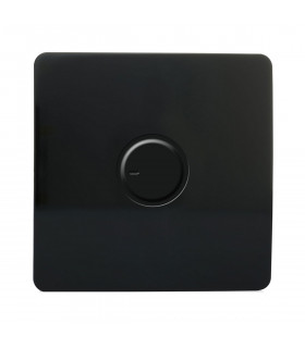 Artistic Modern 1 Gang Fan Speed Controller Gloss Black Finish-1