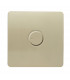 Artistic Modern 1 Gang Fan Speed Controller Champagne Gold Finish-1