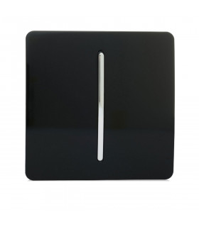 Artistic Modern 1 Gang 2 Way 10 Amp Rocker Gloss Black Finish-1