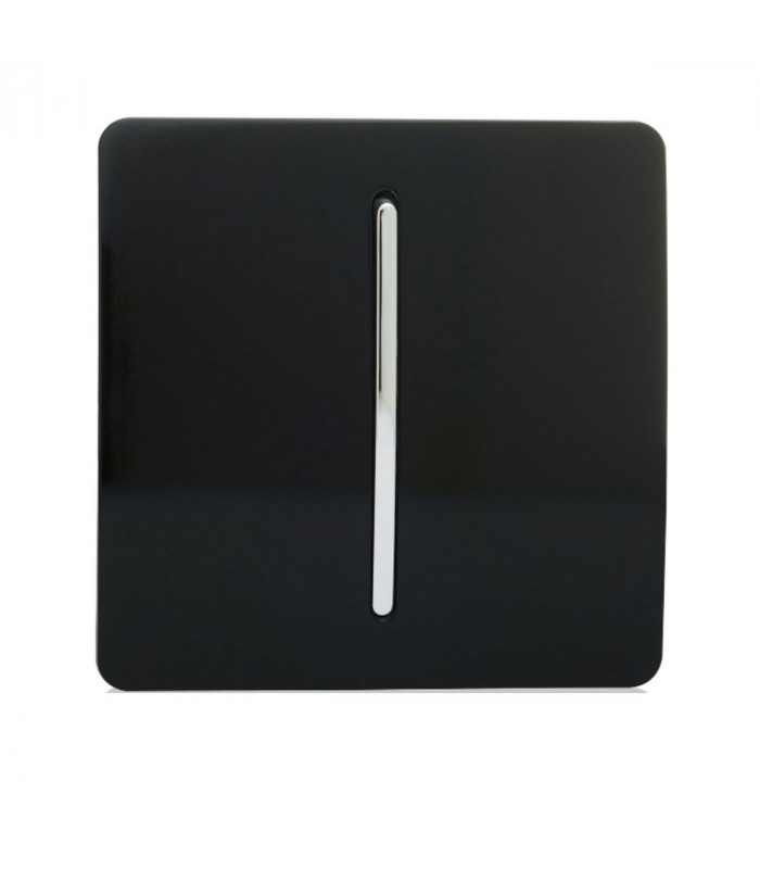 Artistic Modern 1 Gang 2 Way 10 Amp Rocker Gloss Black Finish-1