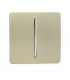 Artistic Modern 1 Gang 3 Way Intermediate Champagne Gold Finish-1