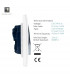 Artistic Modern 1 Gang 3 Way Intermediate Gloss White Finish-3