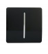 Artistic Modern 1 Gang Retractive Home Auto.Switch Gloss Black Finish-1