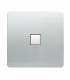 Artistic Modern 1 Gang RJ11 Telephone Silver Finish-1