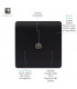 Artistic Modern TV Co-Axial 1 Gang Matt Black Finish-3