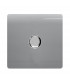 Artistic Modern 1 Gang 1 Way LED Dimmer Switch Silver Chrome Finish-1