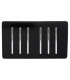 Artistic Modern 2 Gang 2 Way LED Dimmer Switch Gloss Black Chrome Finish-1