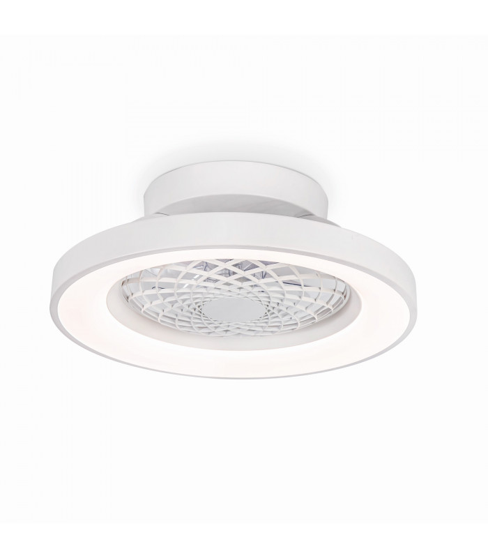 Tibet Mini Ceiling Light 35W DC Fan Remote Control White-3