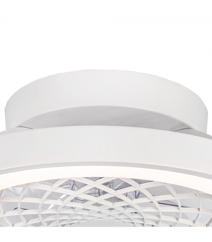 Tibet Mini Ceiling Light 35W DC Fan Remote Control White-7
