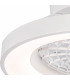 Tibet Mini Ceiling Light 35W DC Fan Remote Control White-8