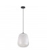 Smoky Dome Pendant Ceiling Light White, Black, 26cm, 1x E27