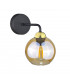 Melle Dome Wall Lamp Gold, 23cm, 1x E27