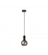 Supra Dome Pendant Ceiling Light Black, 15cm, 1x E27