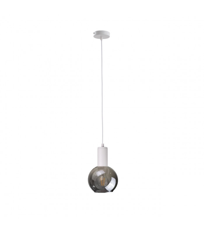 Supra Dome Pendant Ceiling Light White, 15cm, 1x E27