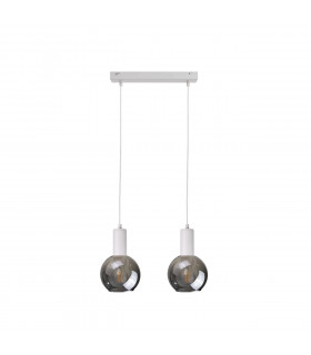 Supra Bar Pendant Ceiling Light White, 50cm, 2x E27