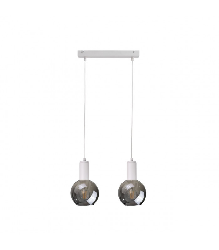 Supra Bar Pendant Ceiling Light White, 50cm, 2x E27