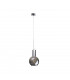 Supra Dome Pendant Ceiling Light Silver, 15cm, 1x E27