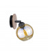 Thea Dome Wall Lamp Wood, 15cm, 1x E27