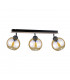 Thea Ceiling Spotlight Bar Wood, 60cm, 3x E27
