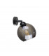 Yuno Dome Wall Lamp Black, 15cm, 1x E27