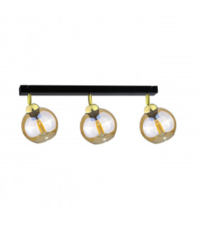 Thea Ceiling Spotlight Bar Gold, 60cm, 3x E27