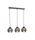 Yuno Bar Pendant Ceiling Light Black, 60cm, 3x E27