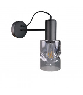 Inger Wall Lamp Black, 25cm, 1x E27