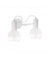 Arne Wall Lamp White, 25cm, 2x E27