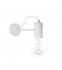 Maya Wall Lamp White, 25cm, 1x E27