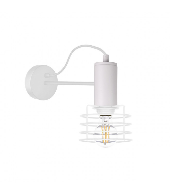 Rune Wall Lamp White, 25cm, 1x E27