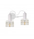 Rune Wall Lamp White, 25cm, 2x E27
