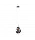 Loki Dome Pendant Ceiling Light Silver, 15cm, 1x E27