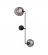Mera Wall Lamp Black, 23cm, 2x E27