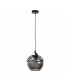 Mera Dome Pendant Ceiling Light Black, 15cm, 1x E27