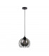 Solo Dome Pendant Ceiling Light Black, 20cm, 1x E27