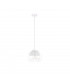 Solo Dome Pendant Ceiling Light White, 20cm, 1x E27