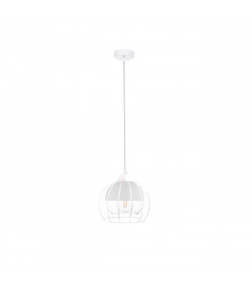 Solo Dome Pendant Ceiling Light White, 20cm, 1x E27