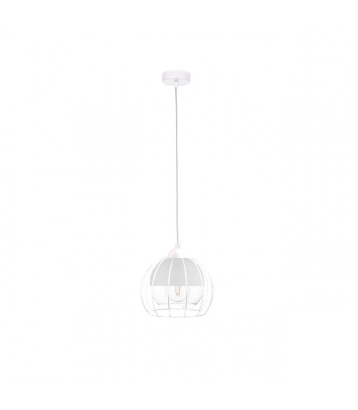 Solo Dome Pendant Ceiling Light White, 20cm, 1x E27