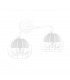 Solo Wall Lamp White, 25cm, 2x E27