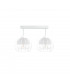 Solo Semi Flush Light White, 50cm, 2x E27