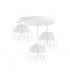 Solo Semi Flush Light White, 30cm, 3x E27