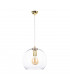Noe Dome Pendant Ceiling Light Gold, 30cm, 1x E27