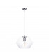 Eve Dome Pendant Ceiling Light Silver, 30cm, 1x E27