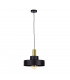 Giza Dome Pendant Ceiling Light Black, Gold, 30cm, 1x E27