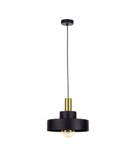 Giza Dome Pendant Ceiling Light Black, Gold, 30cm, 1x E27