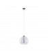 Kula Dome Pendant Ceiling Light Silver, 30cm, 1x E27