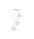 Pola Cluster Pendant Ceiling Light White, 35cm, 3x E27