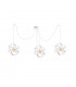 Pola Cluster Pendant Ceiling Light White, 3x E27