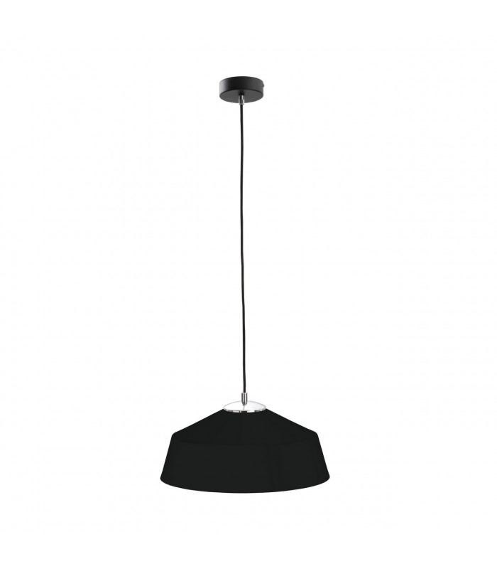 Tonty Dome Pendant Ceiling Light Black, 34cm, 1x E27